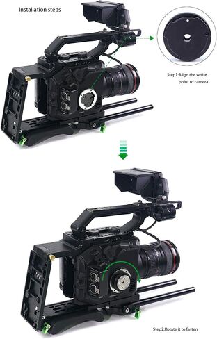 ARRI Standard Rosette Adapter for Panasonic AU-EVA1 in Saudi Arabia