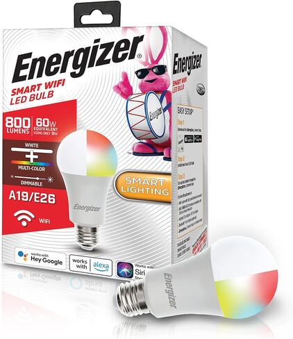 ENERGIZER A19 SMART BRIGHT RGB WHITE LED BULB in Saudi Arabia