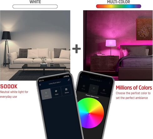 ENERGIZER A19 SMART BRIGHT RGB WHITE LED BULB in Saudi Arabia
