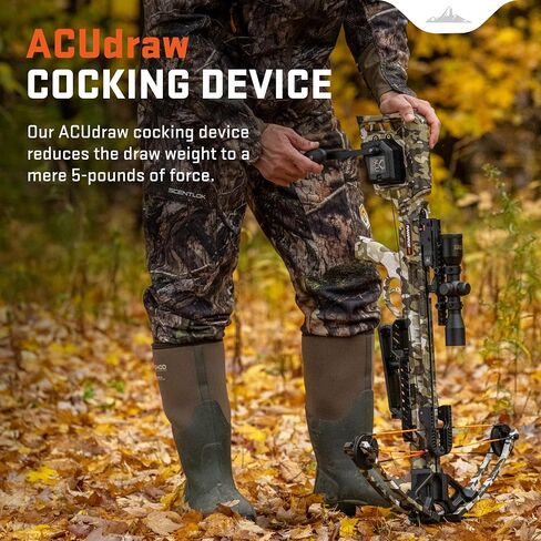 Wicked Ridge by TenPoint Rampage XS Crossbow, Peak XT - 390 FPS - The Ultimate Affordable Hunting Machine - Includes Lighted 3X Pro-View Scope in Saudi Arabia