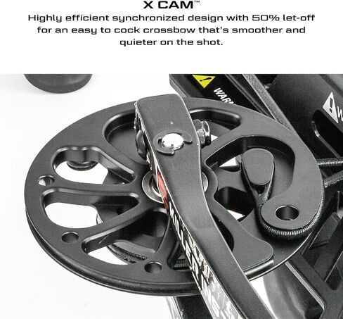 Killer Instinct Vital-X 31.5-Inch Ultra-Narrow Rest, Easy-to-Cock Crossbow | Patented, Fully Synchronized X Cam, Rope Cocker, Quiver, Rail Lube in Kuwait