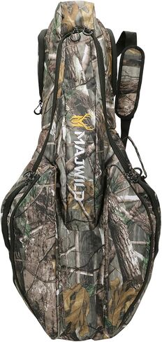 Crossbow Case, Soft Padded Crossbow Bag, Fits Scope Narrow Limb Crossbows | Thickened Interior Padding, Waterproof & Anti-Collision Functions, Multi-Pocket Deployment in Saudi Arabia