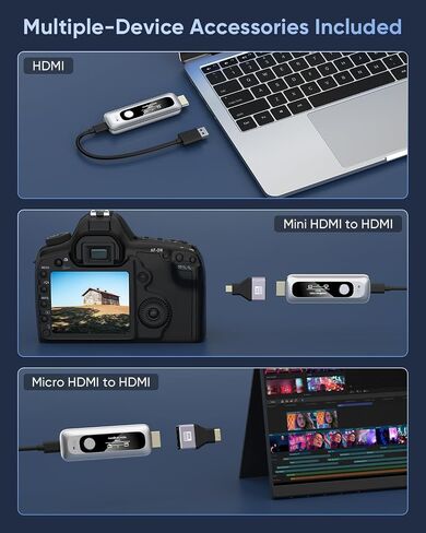 New Wireless HDMI Transmitter and Receiver 328FT/100M Portable Extender | Plug&Play with LED Display 4K Decode 1080P Output 2.4G+5G for Video and Audio to Monitor from Laptop/PC/Projector/TV Box in Saudi Arabia