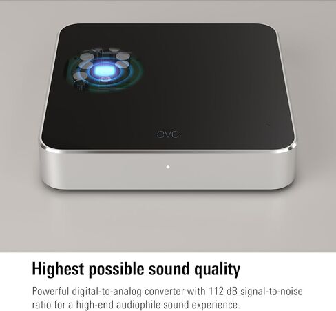 Eve Play (Apple Home) – Audio Streaming Interface for AirPlay | Upgrade to AirPlay audio streaming, Latency compensation, digital-to-analog converter, 3 audio outputs, 2.4/5 GHz Wi-Fi in Saudi Arabia
