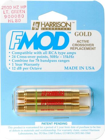 FMOD Inline Crossover Pair 2,500 Hz High Pass RCA in Saudi Arabia