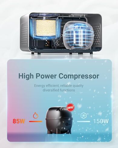 AAOBOSI Electric Ice Cream Maker with Compressor, Ice Cream Maker Machine No Pre Freezing, Ice Cream Machines for Home, Small Homemade Gelato Maker with 4 Modes, 1.61 Quart in Saudi Arabia