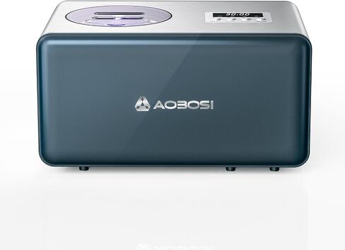 AAOBOSI Electric Ice Cream Maker with Compressor, Ice Cream Maker Machine No Pre Freezing, Ice Cream Machines for Home, Small Homemade Gelato Maker with 4 Modes, 1.61 Quart in Saudi Arabia