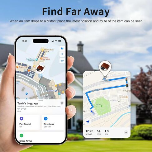 OTIC Slim Bluetooth Wallet Tracker, Tag for Apple Find My & Google Find Hub | 0.07in Ultra Slim Design, Dual System Tracking,Rechargeable Battery, Sound Alert, Waterproof Item Finder for Wallet & Luggage in Saudi Arabia