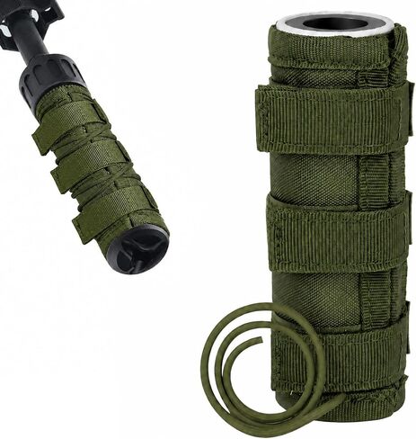 Suppressor Cover、5/6/7 Inch、1200°F、Heat Shield Sleeve | Double-Layer、Flame-Retardant Glass Fiber、Silicone Lining、Silencer Protection、Mirage Mitigation in Saudi Arabia