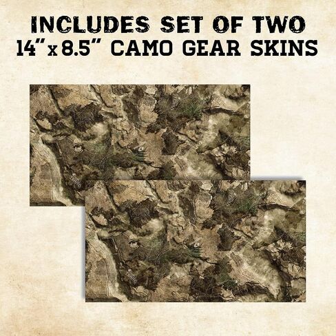 Mossy Oak Graphics - 14003-BL Bottomland Camouflage Matte Gear Skin - Easy to Install Vinyl Wrap with Matte Finish - Ideal for Guns, Bows, Cameras, and Other Hunting Accessories in Saudi Arabia