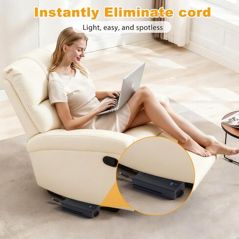Universal Battery Pack for Reclining Furniture, 2500mAh Wireless Batteries for Reclining Furniture with 2 Pin, Rechargeable for Electric Recliner,Sofa,Couch,Lift Chair in Saudi Arabia