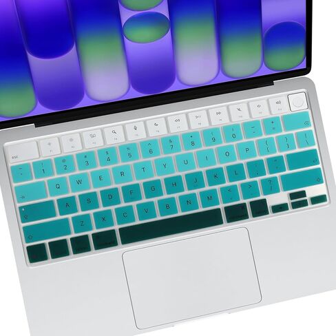 Allinside Keyboard Cover for 2026 MacBook Neo 13-inch A3404 (A18 Pro) & MacBook Air 13"/15" and MacBook Pro 14"/16" (M5 Chip), Premium Silicone Keyboard Protector Skin, US ANSI Layout, Light Pink in Saudi Arabia