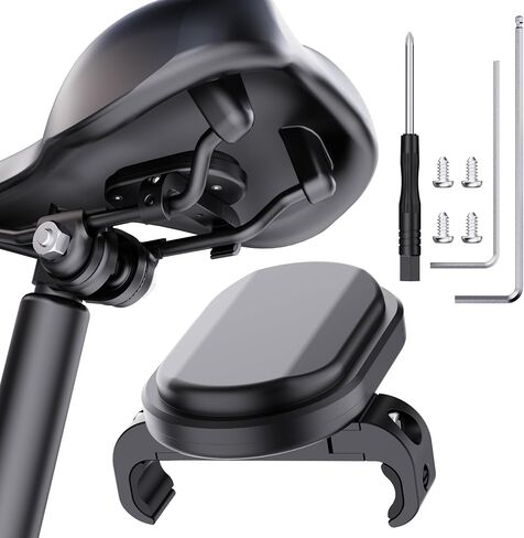Upgraded Bike Mount for Samsung Smart Tag 2 & Moto Tag & for AirTag Holder Hidden - Waterproof Anti-Theft Bike Reflectors GPS Tracker Case with Screws & Tools, for Mountain Bikes/Scooter/E-Bicycle in Kuwait