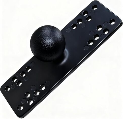 Strg 1.5" Ball Mounts Base with Aluminum Alloy AMPS Holes Round Plate | C Size Ball Mount Compatible with RAM Mount and 1.5" Ball Socket Arm, for Tablet Laptop Small/Medium Fishfinders Mounting in Saudi Arabia