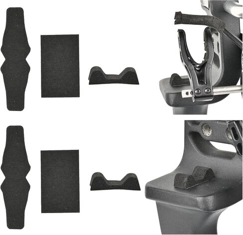 SPG Felt for Arrow Rest - 2 Set Archery Arrow Rest Felt Tapes with 2 Arrow Holder Pads Adhesive Drop Away Arrow Rest Felt Sticker for Compound Bow Arrow Rest in Kuwait