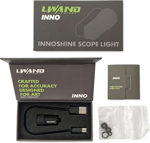 Rechargeable Archery Compound Bow Sight Light, 3 Brightness Levels | Bow maintenance Accessories Ensures Compound Bow Sight Light Performance for archery hunting practice in Saudi Arabia