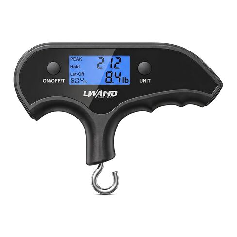 Archery Compound Bow Scale, Max 110lbs/50kg | Portable Digital Archery Compound Bow Scale, Accurate Up to 110lbs/50kg, Ideal for Hunters & Archers Practice in Saudi Arabia