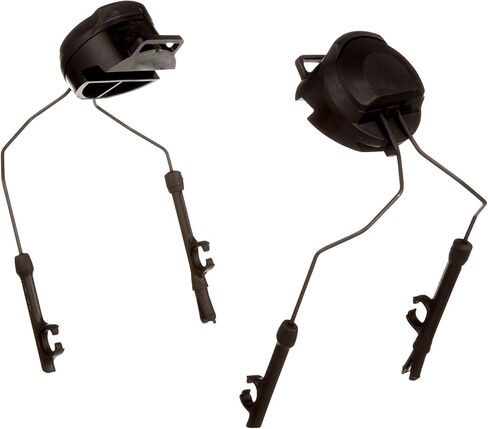 PROHEAR BR03 ARC Adapter for Peltor Shooting Earmuffs, Tactical Helmet Rail Adapter for Airsoft Hunting Hearing Protection, Black in Saudi Arabia