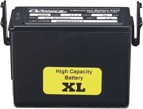 Ozonics Extended Life Battery - Smart Battery Technology for HR230, HR200, or HR150 Scent Eliminator - Enjoy Extended Scent Elimination for 10 Hours in Standard & 8 Hours in Boost Mode in Kuwait
