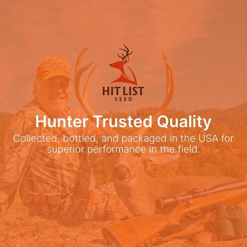 Hit List Seed® Hot Doe Scent Beads [4OZ] - Doe Scent for Deer Hunting - Versatile Application - Hunter Trusted Quality - Made in USA | Doe Scent for Deer Hunting in Saudi Arabia