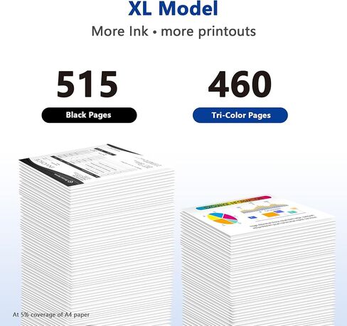 PG-275XL CL-276XL Replacement for Canon 275 and 276 Ink Cartridges for Canon Ink 275 and 276 275XL 276XL Combo Pack Use to PIXMA TR4720 TS3522 TR4700 TS3722 TS3500 TS3520 TS3720 TR4722 (2 Pack) in Saudi Arabia