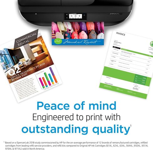 خرطوشة حبر سوداء عالية الإنتاجية HP 952XL | يعمل مع OfficeJet 8702، Pro 7720، 7740، 8210، 8710، 8720، 8730، 8740 Series | F6U19AN in Kuwait