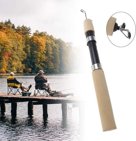Telescopic Fishing Rod Travel Fishing Rod Pocket Carbon Fibers Cane Turning Pocket Tackle Unisex Ice Angling Equipment for Winter ICY Lakes and Raft Casting Use in Saudi Arabia