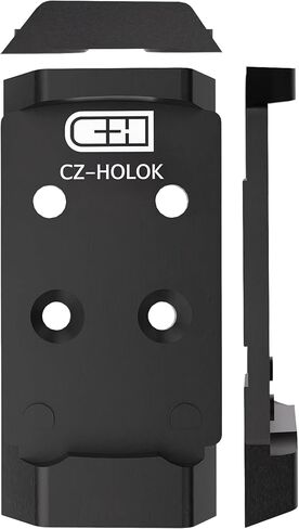 C+H Precision Red Dot Mounting Plate for CZ P-10 and Holosun 407K/507K | Made in the USA in Saudi Arabia