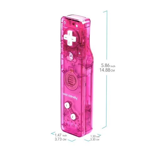 وحدة التحكم بالإيماءات PDP Rock Candy لجهاز Wii/Wii U، Pink Palooza in Kuwait