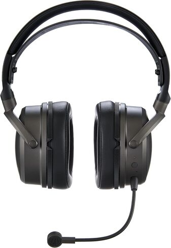 Audeze Maxwell 2 for Xbox, PC, Mac, Switch, and PlayStation (new Version 2026) 80 Hours Battery Life, Low-Latency Bluetooth, Dark Gray with Microsoft Security chip in Saudi Arabia