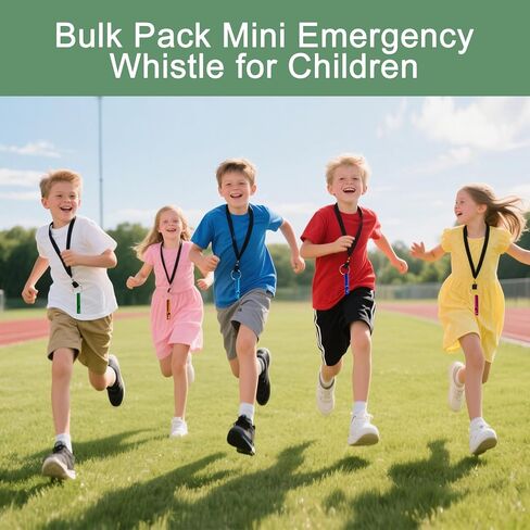 240 Pcs Emergency Whistles with Keychains Multicolor Extra Loud Aluminum Waterproof Safety Survival Whistle Keychain for Outdoors Sports Camping Training in Saudi Arabia