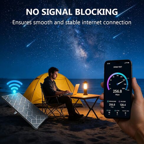 Silicone Hail-proof Protective Cover for Starlink Gen 3 with 2 Boat Erasers | Shockproof Liquid Silicone Case & Boat Erasers Combo Heat Dissipation Hexagonal Protector For Gen3 Dish RV Car Roof Camping in Saudi Arabia