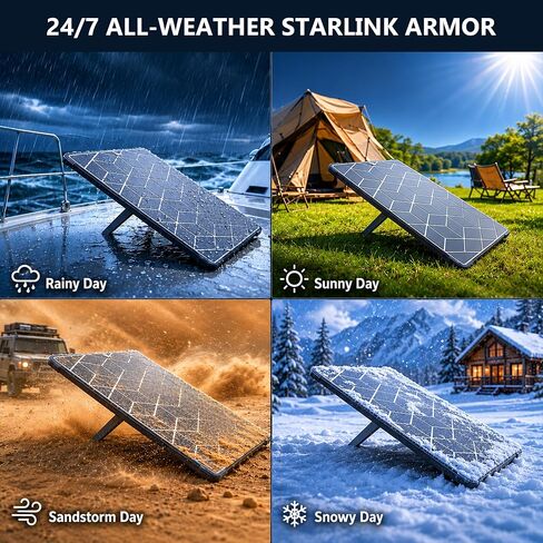 Silicone Hail-proof Protective Cover for Starlink Gen 3 with 2 Boat Erasers | Shockproof Liquid Silicone Case & Boat Erasers Combo Heat Dissipation Hexagonal Protector For Gen3 Dish RV Car Roof Camping in Saudi Arabia