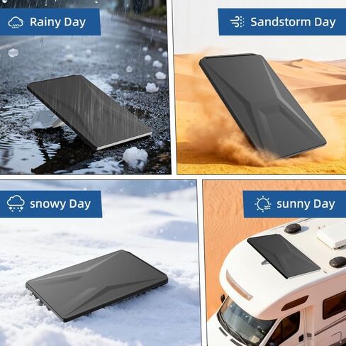 Starlink Gen 3 Protective Cover Case(Black), Starlink Standard Gen 3 Case for Satellite Dish, Silicone Hail Protector Cover for Starlink Standard, Waterproof,Impact Resistant to Rocks,Sand,Hail in Saudi Arabia