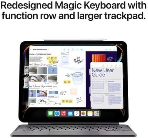 Apple iPad Pro 2024 (13-inch, Wi-Fi + Cellular, 256GB) - Space Black (Renewed) in Saudi Arabia