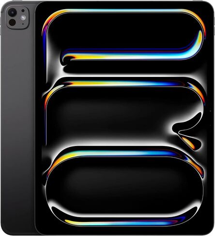 Apple iPad Pro 2024 (13-inch, Wi-Fi + Cellular, 256GB) - Space Black (Renewed) in Saudi Arabia