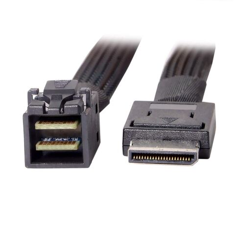 chenyang OCuLink PCIe PCI-Express SFF-8611 4i to Slimline SFF-8643 SSD Data Active Cable 50cm for SSD eGPU Card in Saudi Arabia