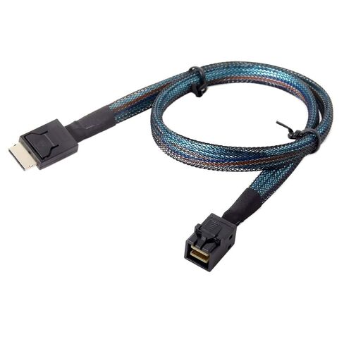 chenyang OCuLink PCIe PCI-Express SFF-8611 4i to Slimline SFF-8643 SSD Data Active Cable 50cm for SSD eGPU Card in Saudi Arabia