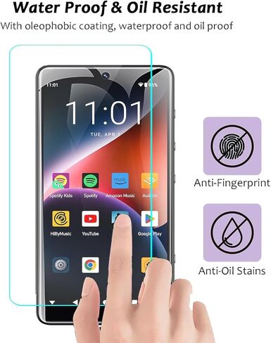 3 Pack for HIFI WALKER G7 Pro MP3 Music Player Screen Protector | HD Clear Anti-Fingerprint Anti-Scratch TPU Screen Protector Flim Compatible with HIFI WALKER G7 Pro 5.2" MP3 Music Player in Kuwait