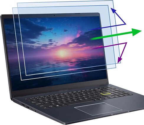 عبوتان من واقي شاشة مضاد للضوء الأزرق متوافق مع جهاز Macbook Pro 14 بوصة (2021-2026، M1-M5، Pro/Max)، غطاء شاشة كمبيوتر مضاد للوهج لحماية العين لجهاز Mac Pro 14.2 بوصة in Kuwait
