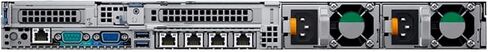 PCSP R640 8 Bay SFF Plex Video & Database Hybrid Server, 2X Gold 6134 3.2GHz (16C/32T Total), 2X 512GB SSD, 6X 1.2TB HDD, H730, X710/i350 10GbE/1GbE 4-Port NIC, Win2025 Eval (256GB DDR4 RAM) in Kuwait