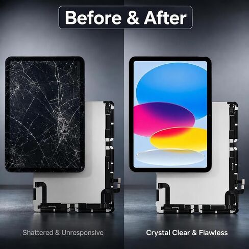 ZTR for iPad 10th Gen (2022) / (A16) (2025) 11th Gen Screen Replacement, Fit 10.9" and 11" LCD Display, for iPad 10th/11th Model A2696 A2757 A2777 A3354 A3355 A3356 (Only LCD, Not Touch Digitizer) in Saudi Arabia