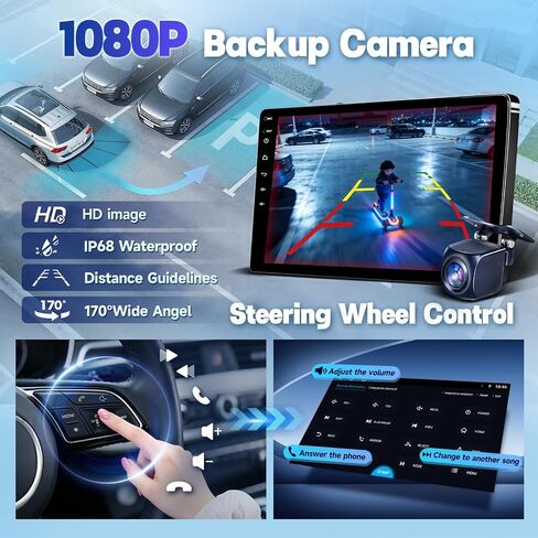 4+64G Car Radio Upgrade for Ford Explorer 2011-2019 w/Carplay Andriod Auto | 10.1" Android 13 HD Screen GPS FM DSP BT5.4 5Ghz WIFI Stereo Support SWC AC Head Unit w/1080P Backup Camera in Saudi Arabia
