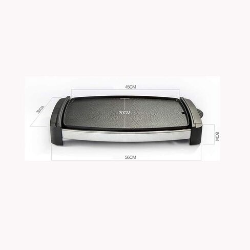 Teppanyaki Electric Party Grill Machine Indoor Hotplate for Table Top Cooking Non-Stick Hot Plate in Saudi Arabia