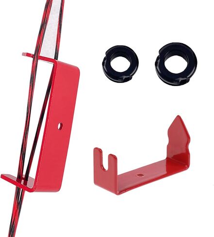 Archery Peep Sight, 1/4" 3/16" Aluminum Peep Sight with Bow String Separator Tool or Bow String Peep Sight Splitter for Compound Bow Accessories in Saudi Arabia