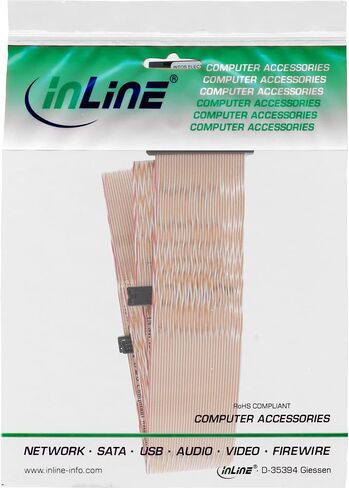 InLine 29953 A SCSI U320 Ribbon Cable 68 pin for 2 Devices with Terminator 3 in Saudi Arabia