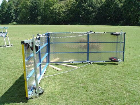DogSport Rubber Surface Dog Agility A-Frame (9'), On-Wheel Interface Ready, Blue in Saudi Arabia
