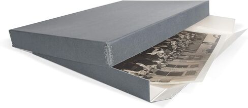 Gaylord Archival Black Drop-Front Newspaper Preservation Box - 15W x 22L x 2" H in Kuwait