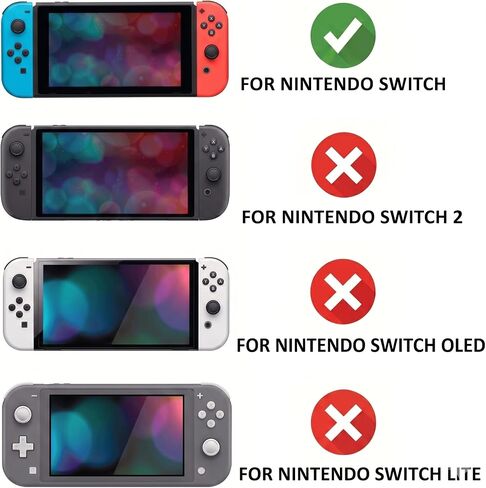 Back Shell Stand Bracket Holder Kickstand Replacement for Nintendo Switch | Kickstand for Nintendo Switch (2017 Original Model), Bracket Holder Repair Part, HAC-001 Only (Not for OLED/Lite) in Saudi Arabia