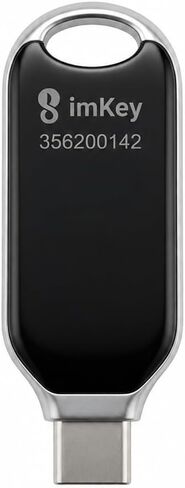 imKey Pass S6 FIDO2 FIDO U2F مفتاح أمان بصمة الإصبع المعتمد، المصادقة البيومترية، USB-C، تسجيل مرور سريع بدون كلمة مرور، ومقاوم قوي للتصيد الاحتيالي 2FA MFA للحسابات عبر الإنترنت in Kuwait
